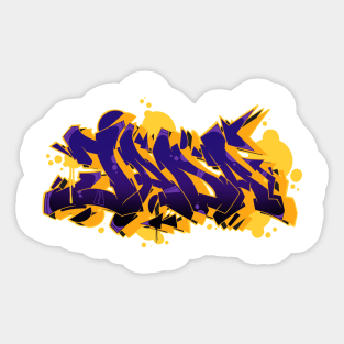 jada graffiti Sticker